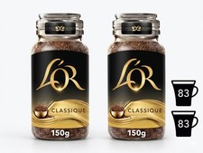 L'OR Classique Instant Coffee 150g x 2 Bulk Buy Discount
