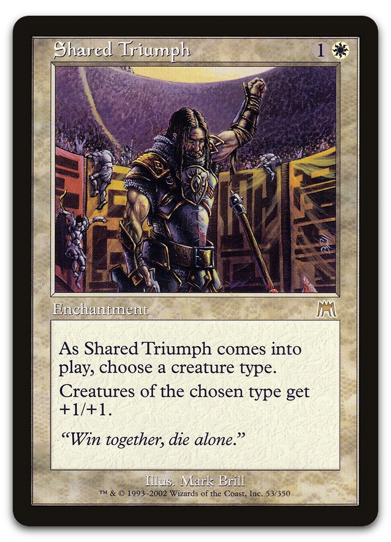 Shared Triumph #53 (NM) Onslaught ONS Magic MTG