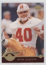 1996 Leaf Red with Gold Foil Mike Alstott #185 0yd6