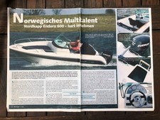 Motorboot Nordkapp Enduro 600 mit EVINRUDE  G 2 (Vollgarantie bis 5/2027)