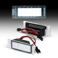 2X Led Kennzeichenbeleuchtung Passend FüR Chevrolet Cruze BJ Ab 2016