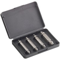 4-Tlg. Schrauben-Ausdreher-Set Aus Hss-Stahl FüR BeschäDigte Schrauben