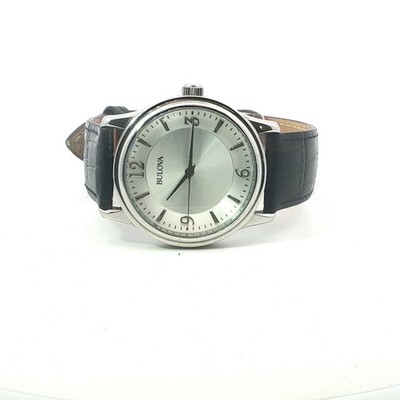 Bulova Corporate Collection Watch 96A28 Silver Dial Stainless w/ Box & Papers