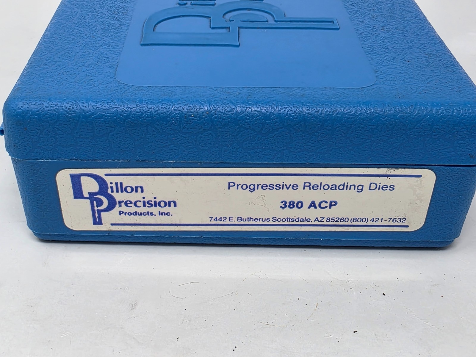 Dillon Precision  Carbide Progressive Die Set 380ACP  W/ Original Box