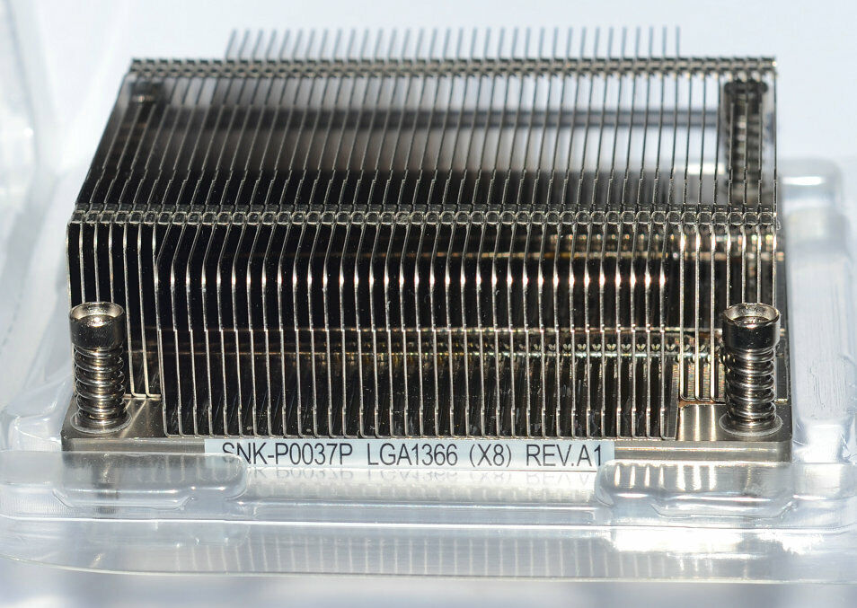Dzesēšanas sistēma Supermicro SNK-P0063P Passive CPU Heat Sink Socket - 1a. lv
