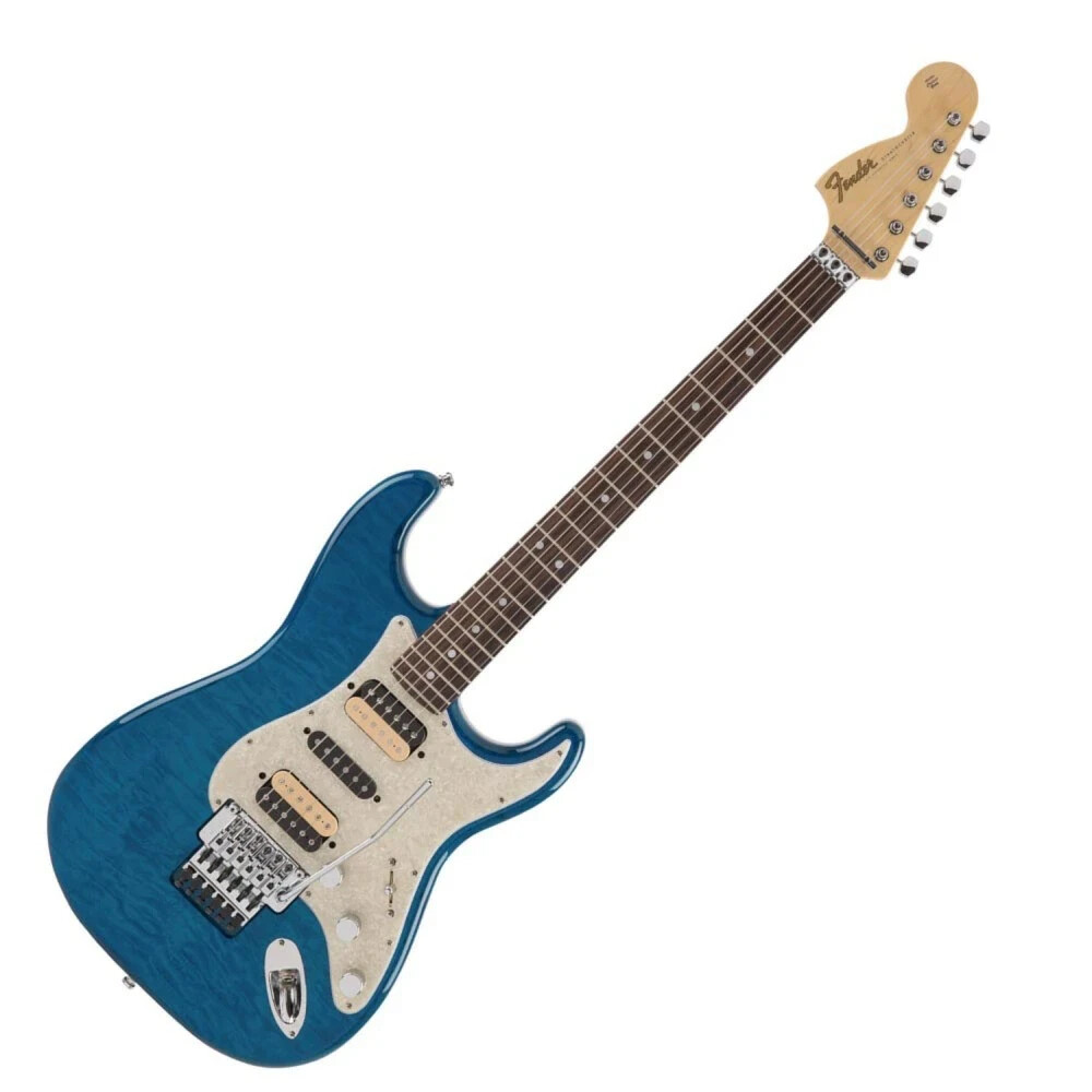 Fender Michiya Haruhata Stratocaster Guitar Caribbean Blue