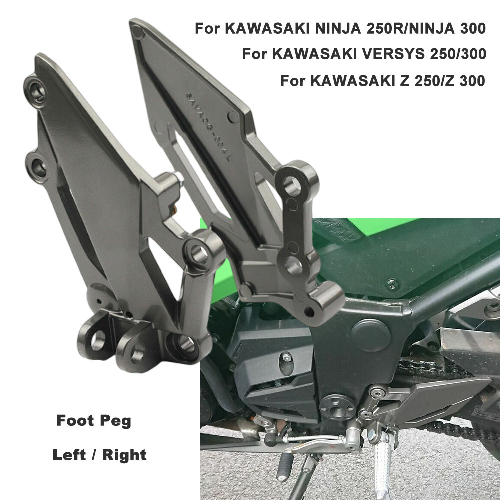 k US Foot Peg Footrest Bracket Mount For KAWASAKI Ninja 250 R