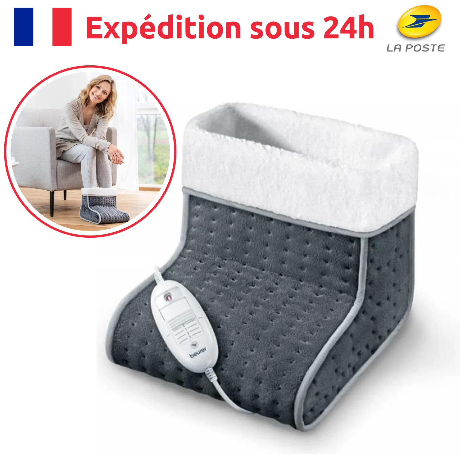 Chauffe-pieds électrique Cosy : le cadeau idéal pour gâter vos proches frileux