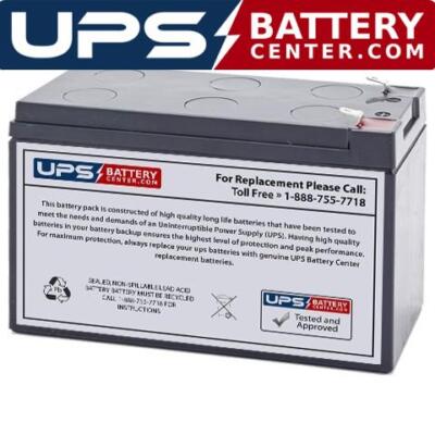 CSB GPL1272F2FR 12V 7.2Ah F2 Replacement Battery
