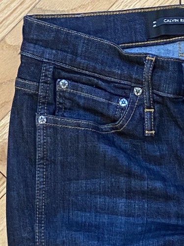 Calvin Rucker Women's "Dream Maker" Low Rise Crop Jeans w/AnkleAccents Size:25 - Picture 3 of 7