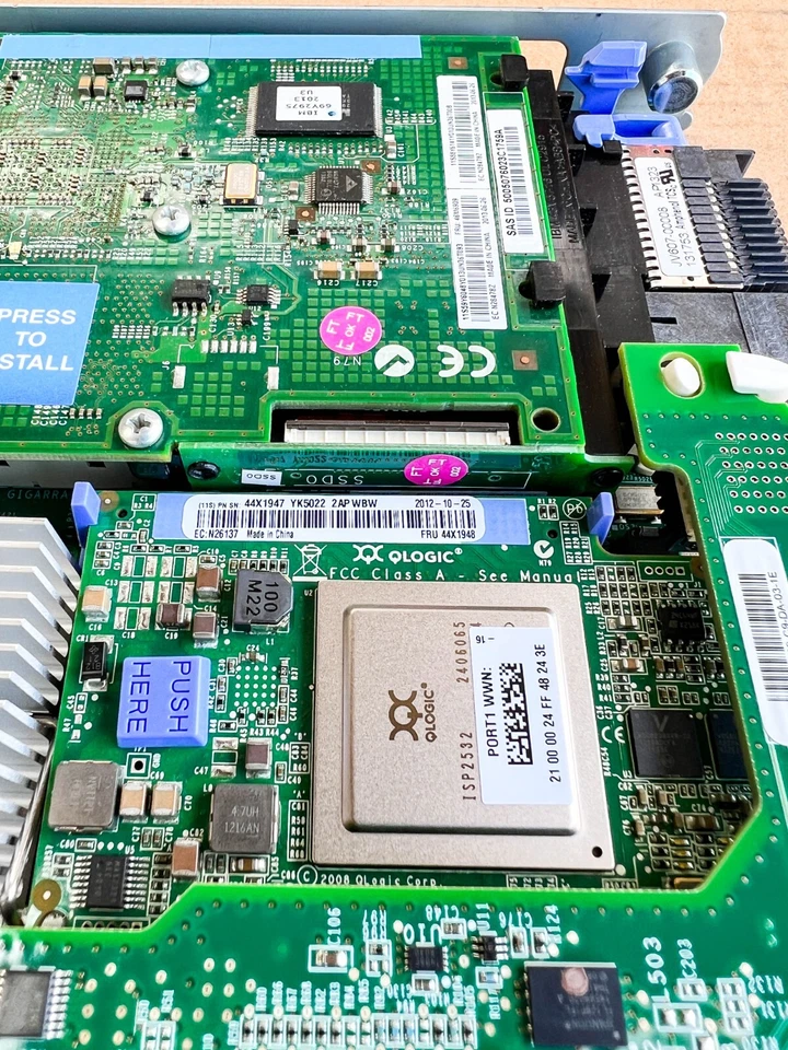 IBM BladeCn HX5 7873-AC1 | 2x Xeon E7-4830 @2.1GHz 128GB 46M6909 44X1948 00Y3292 - Image 4 of 4