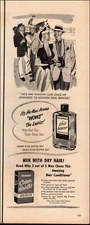 1949 Vintage ad Mennen Cream Hair Oil retro men's after shave art    03/07/24