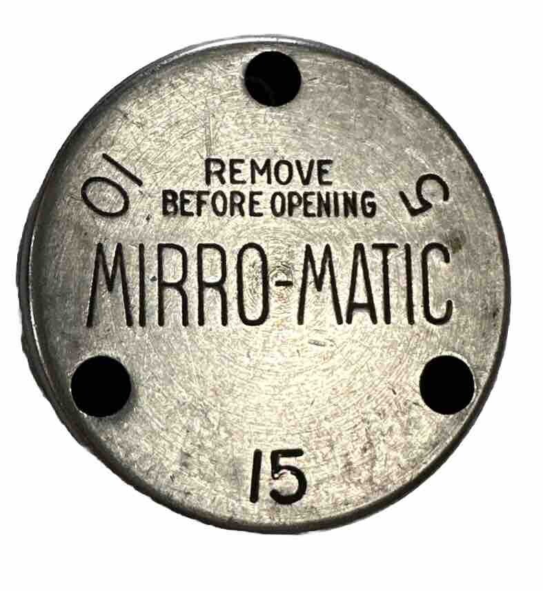 Vintage MirroMatic Pressure Cooker 5 10 15 lb Gauge Weight Jiggler