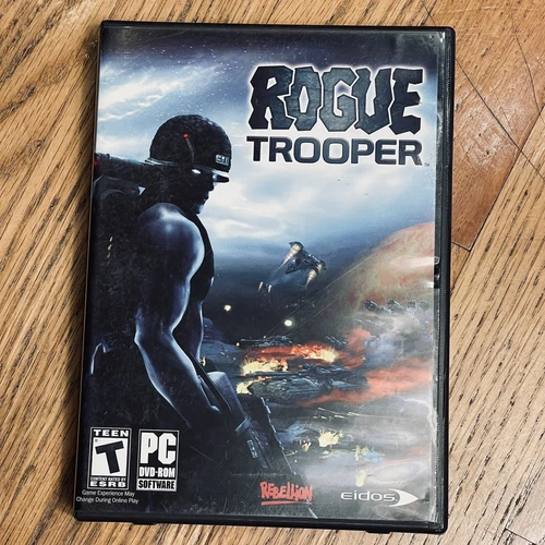 Rogue Trooper (PC DVD-Rom, 2006) Rebellion, Eidos COMPLETE Manual