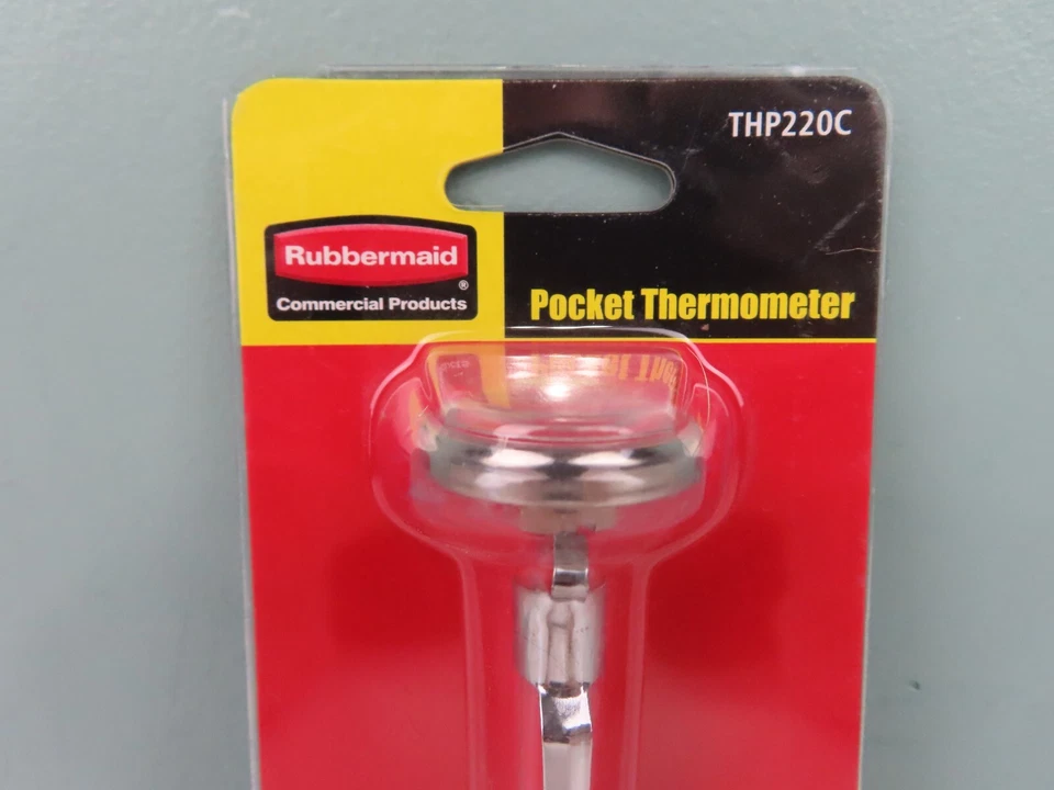 Termómetro de 2 Bolsillos Cocina 0-220F Grados - Rubbermaid ~ Apto para Lavavajillas Foto 3 de 4