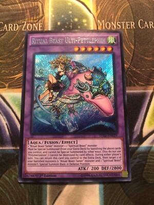 RITUAL BEAST ULTI-PETTLEPHIN *** 1ST EDITION SECRET RARE THSF-EN029 YUGIOH! | eBay RITUAL BEAST ULTI-PETTLEPHIN *** 1ST EDITION SECRET RARE THSF-EN029 YUGIOH! | eBay