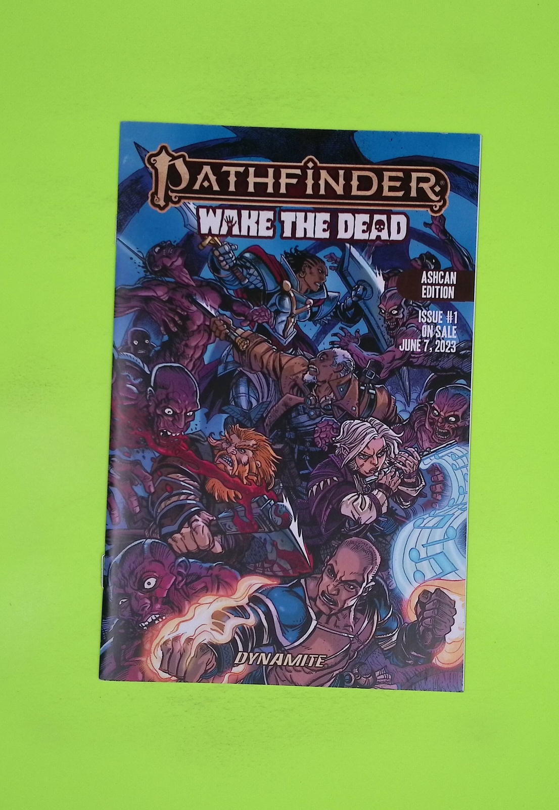 Pathfinder Wake the Dead ashcan 2023 Dynamite Entertainment 8.0 G18-80