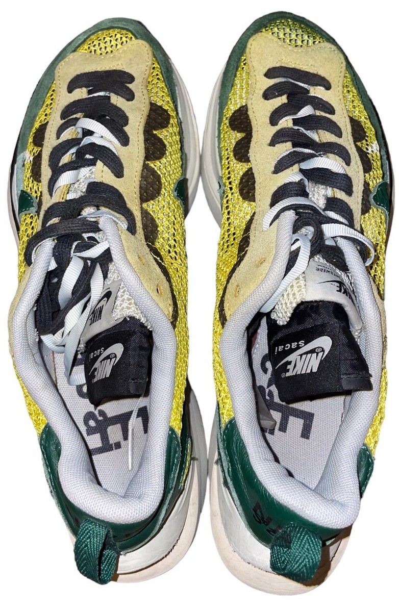 Size 10 - Nike sacai x VaporWaffle Tour Yellow CV1363-700 *Without