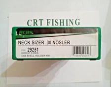 RCBS RELOADING NECK SIZER DIE 30 NOSLER GROUP D 29251