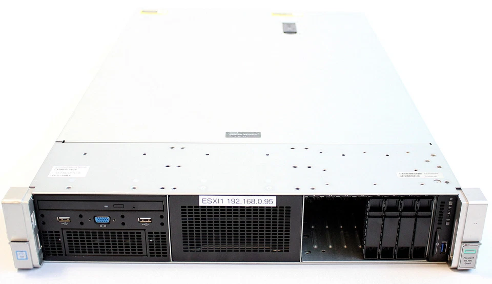 HP Proliant DL380p G9 Gen 9 Server / 1x E5-2620 v4 / 96GB RAM / 2xPSU / 8xSFF
