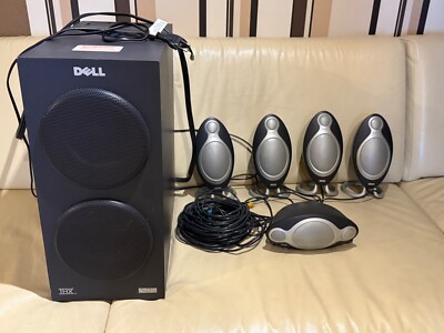 Altec Lansing / Dell ADA995 THX 5.1 Surround-System in gepflegtem Zustand 