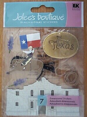 Look * EK SUCCESS JOLEE'S BOUTIQUE Texas Stickers Entièrement neuf sous emballage