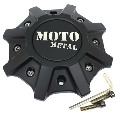 NEW Moto Metal MO984 Shift Matte Black Wheel Rim Center Cap 5 / 6 / 8 Lug