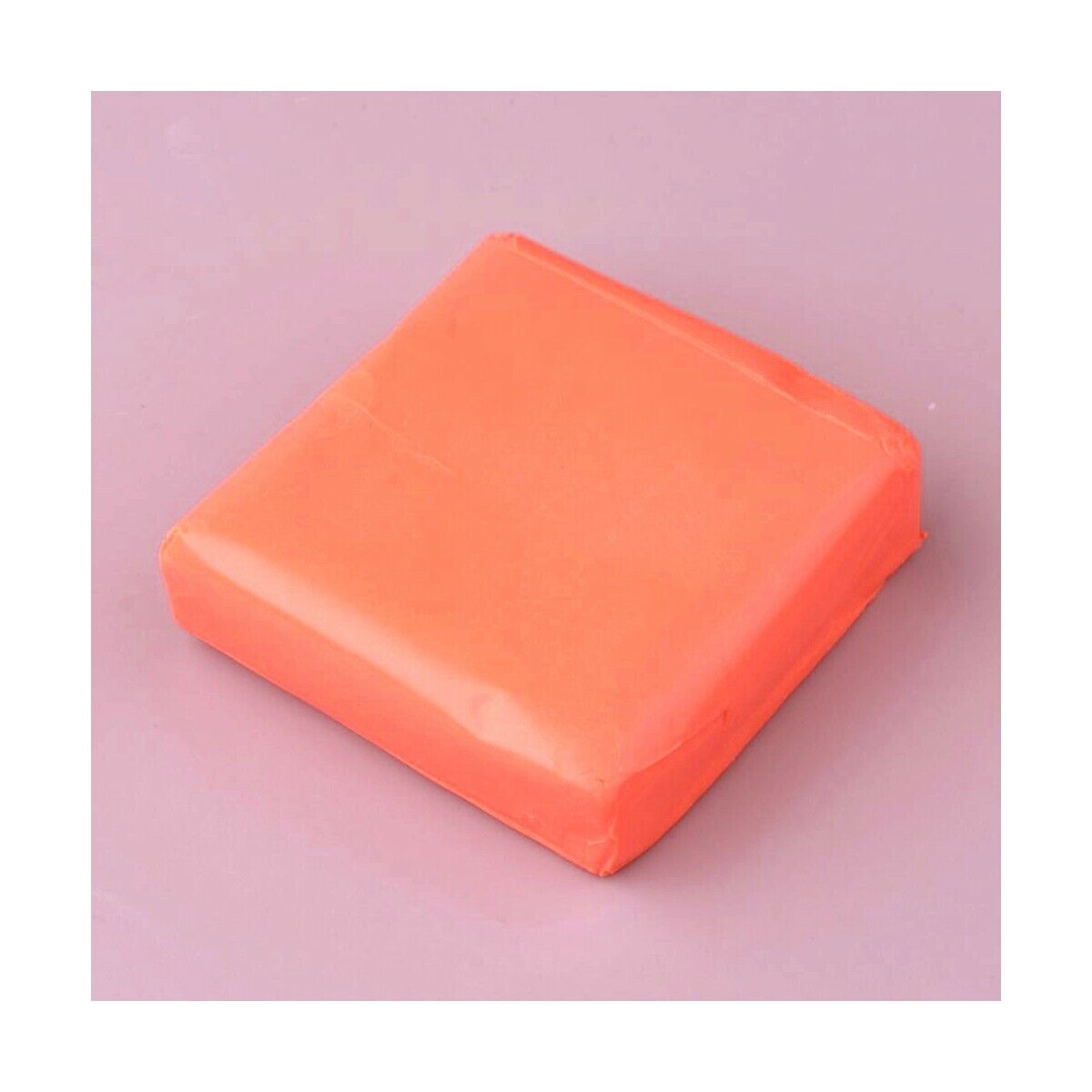 Polymer Modelling Clays Bright Orange 50x50mm Oven Bake 2 Packs Of 50g+