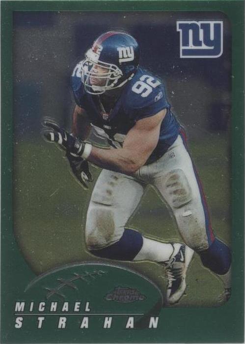 2002 Topps Chrome Michael Strahan #20 - 1 of 2