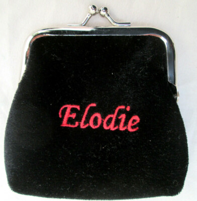 Porte-Monnaie Clipsé ELODIE Toile - Vintage TBEG - Occasion