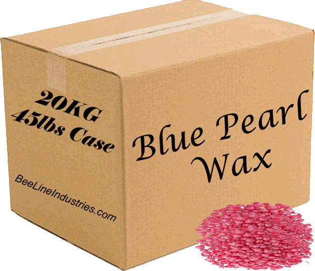 Blue Pearl Wax Pink Sunset Bead Hard Wax (Stripless) Bulk Case 45lbs