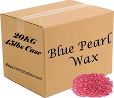 Blue Pearl Wax Pink Sunset Bead Hard Wax (Stripless) Bulk Case 45lbs