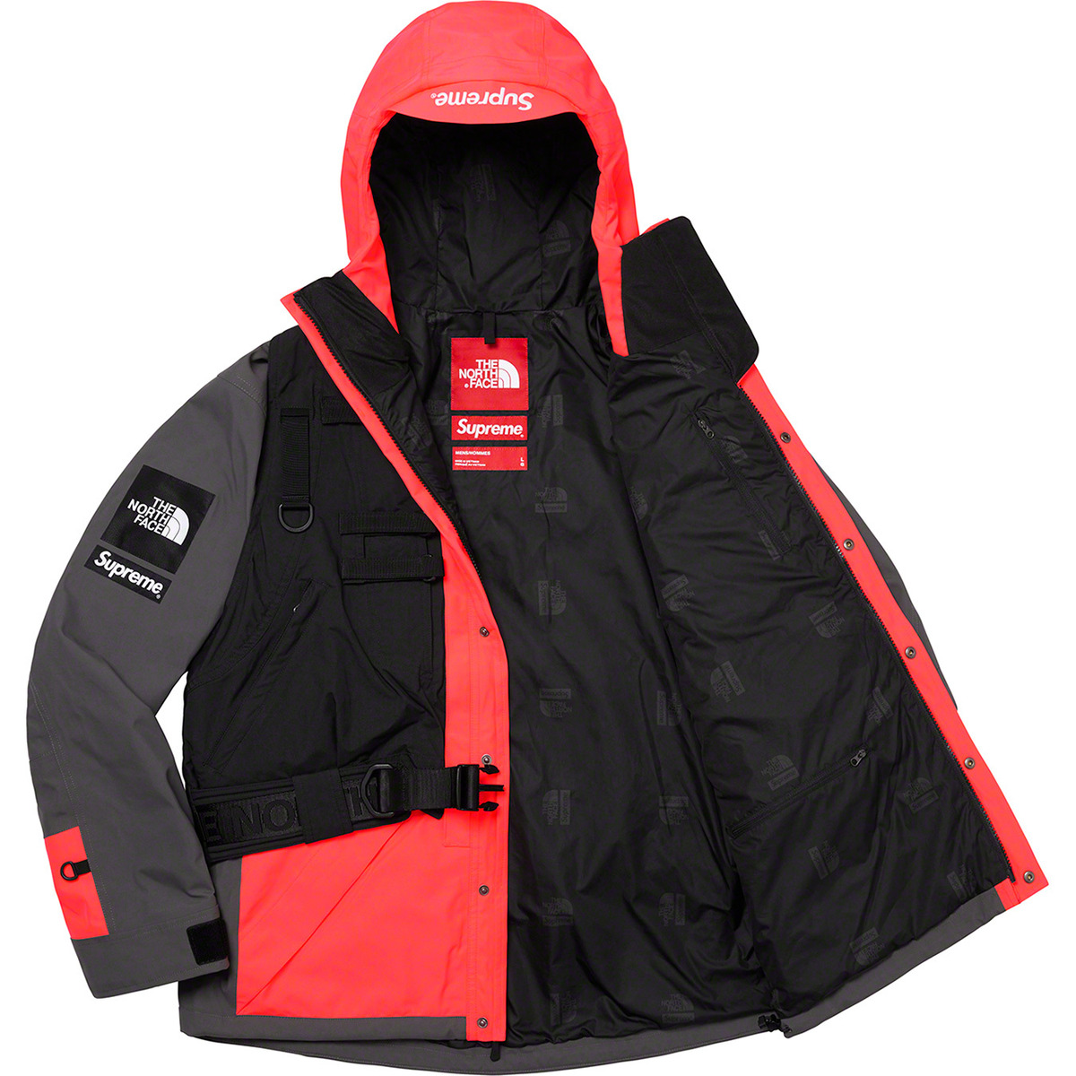 Supreme x The North Face RTG + Vest (Size XL) Bright Red SS20 Brand New