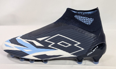 Mens Lotto Solista 100 VI Gravity FG Soccer Cleats Navy Blue  display picture 1