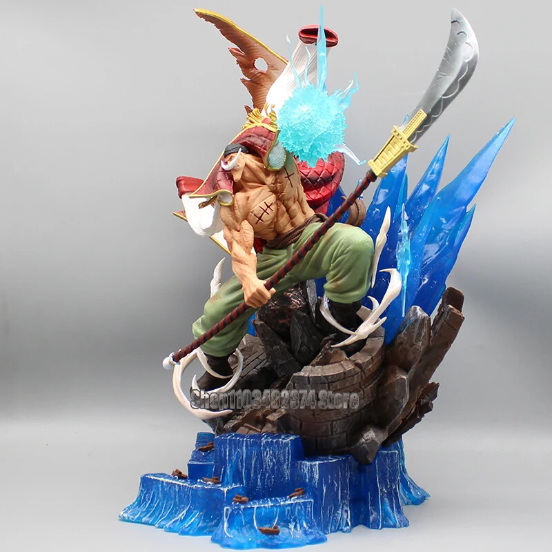 40cm One Piece Whitebeard Pirates Figure Fighting Edward 40cm One Piece Whitebeard Pirates Figure Fighting Edward