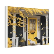 Matte Canvas, Stretched, 0.75"