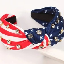 American Flag Headband
