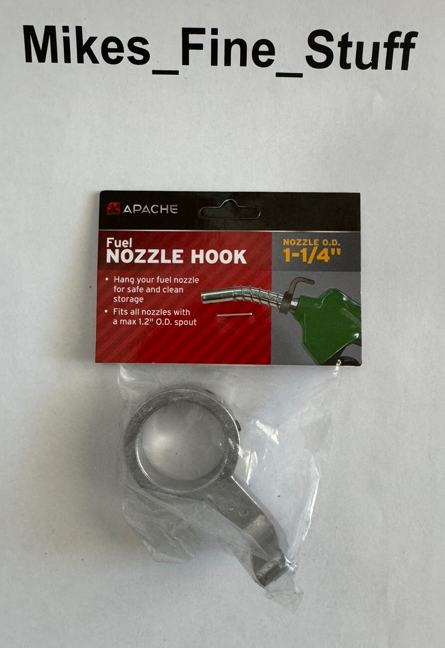 Apache 99000249 11/4" Green Fuel Nozzle Hook Clip Pack of 1 Fits GPI