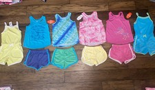New girl size 4/5 summer swim cover up outfits mermaid lot