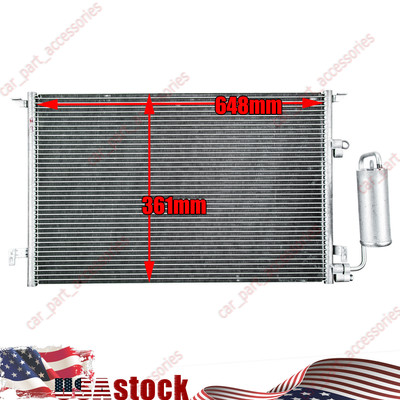 Aluminum Condenser Air Con Radiator Fit 2002-2015 SAAB 9-3 1.8L/1.9L/2.0/2.2L US