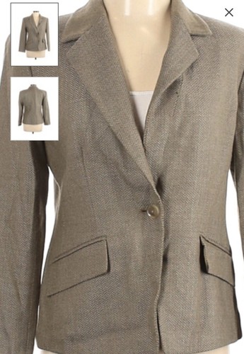 LINDA ALLARD ELLEN TRACY Size 8 tweed 