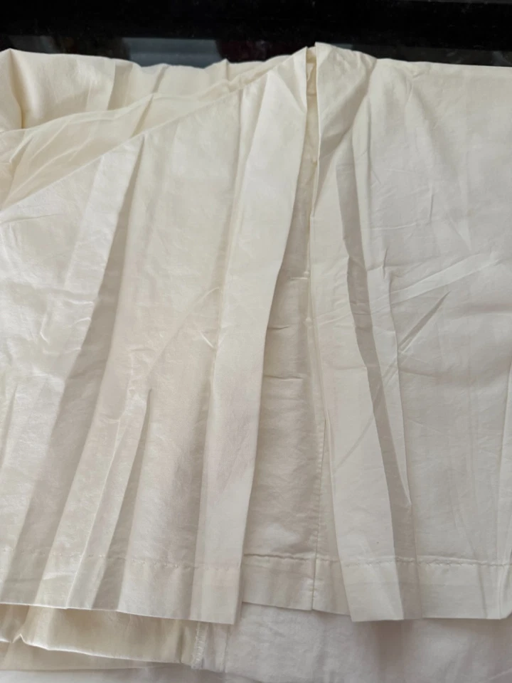 Угловые складки Donna Karan KING из 100% хлопка цвета слоновой кости - Изображение 3 из 3