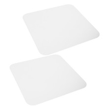 2 Pcs Ceiling Light Shade Cover Square Lamp Diffuser Panel Plate