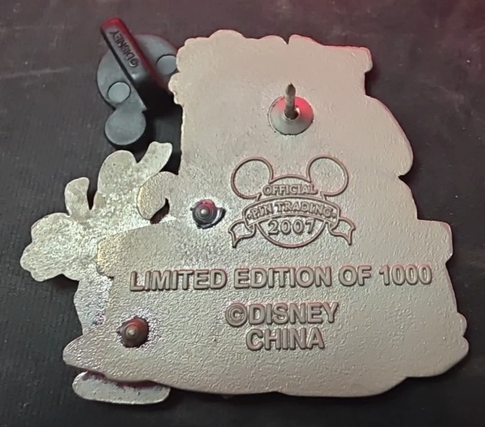 Prendedor DLR Disneyland Resort Disney Feliz Pascua 2007 Grumpy and Dopey 52978 Nuevo en caja Foto 2 de 3