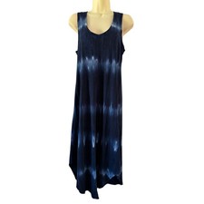 GAP Navy Blue Tie Dye Knit Dress Women’s Size Small