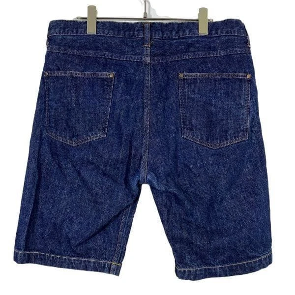 USED [RARE] APE PIRATE STORE LOGO HALF DENIM JEANS, SIZE L, MADE IN JAPAN GOOD - Image 3 of 4