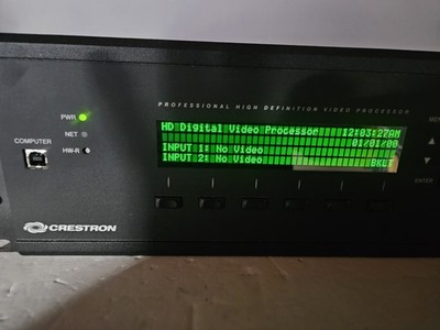 CRESTRON DVPHD-DUAL-R HD Digital Video Processor w/ DHDC-RGBO-R & DHDC-RGBVI