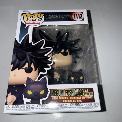 Funko Pop Jujutsu Kaisen Megumi Fushiguro with Divine Dog #1112