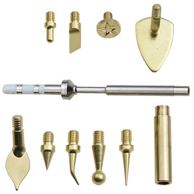#ad Heat Insert Iron Tip Set Pressure Head Kit for TS100 Soldering Iron 3D1709 $19.99
