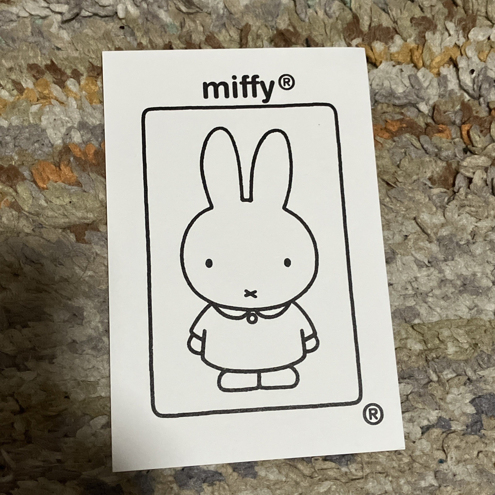 Miffy Postcard Kinokuniya Giveaway Collectibles Limited Edition